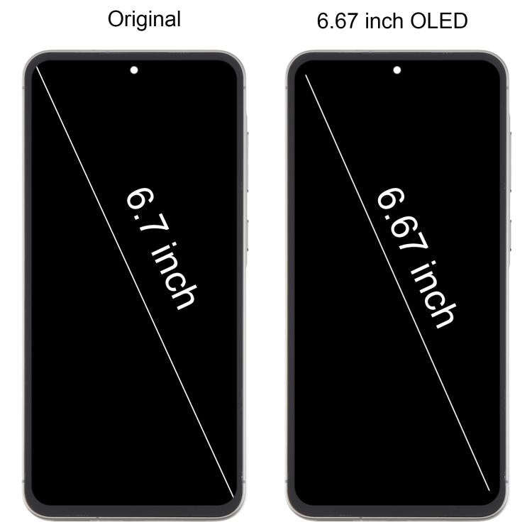 For Samsung Galaxy A56 SM-A566B 6.67 inch OLED LCD Screen Digitizer Full Assembly with Frame, For...