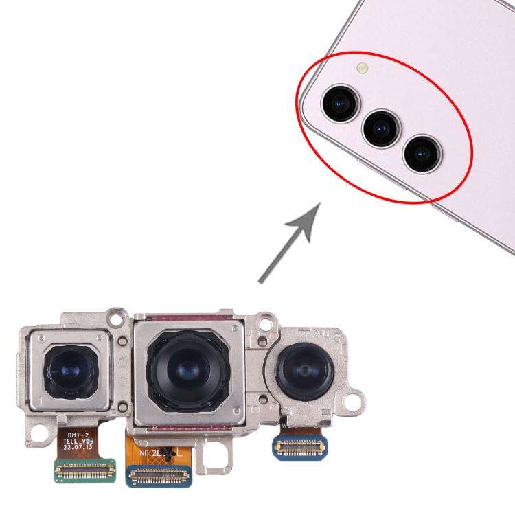 For Samsung Galaxy S24 SM-S921B Original Camera Set (Telephoto + Wide + Main Camera), For Samsung...