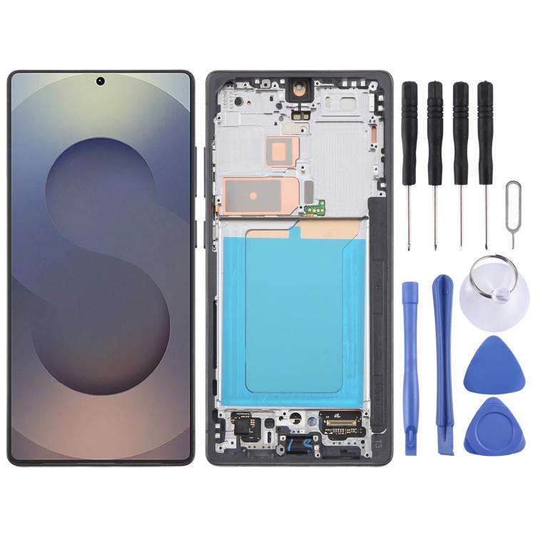 For Samsung Galaxy S25 Ultra SM-S938B 6.78 inch OLED LCD Screen Digitizer Full Assembly with Fram...