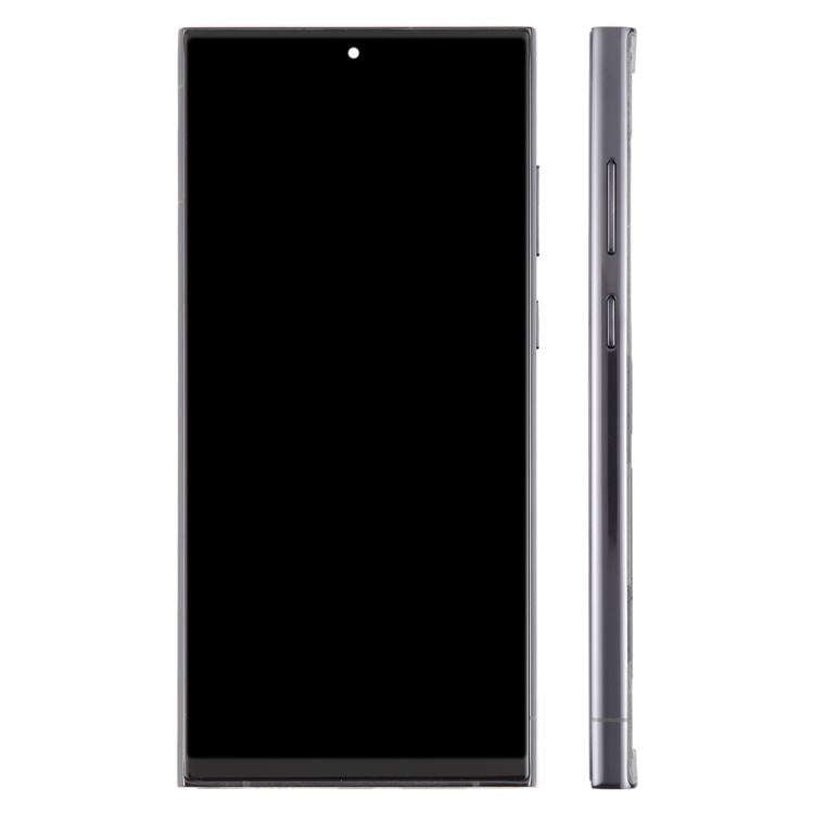 For Samsung Galaxy S22 Ultra SM-S908B 6.72 inch TFT LCD Screen Digitizer Full Assembly with Frame...