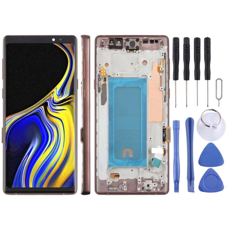 For Samsung Galaxy Note9 SM-N960F 6.33 inch TFT LCD Screen Digitizer Full Assembly with Frame, Fo...