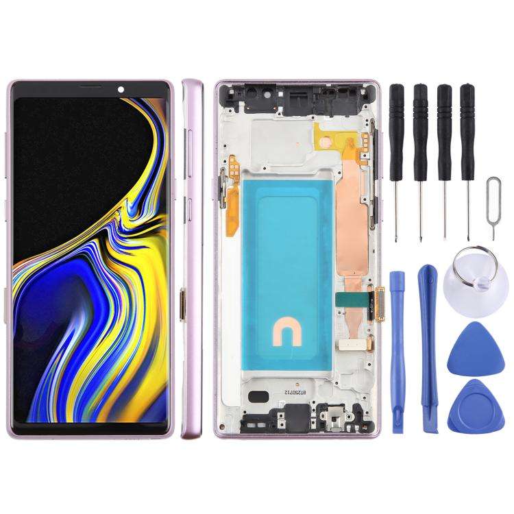 For Samsung Galaxy Note9 SM-N960F 6.33 inch TFT LCD Screen Digitizer Full Assembly with Frame, Fo...