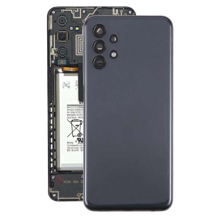 For Samsung Galaxy A13 SM-A135F Back Cover with Camera Lens Cover, For Samsung Galaxy A13(with Ca...
