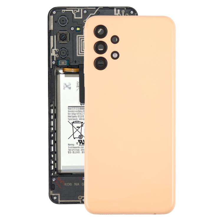 For Samsung Galaxy A13 SM-A135F Back Cover with Camera Lens Cover, For Samsung Galaxy A13(with Ca...
