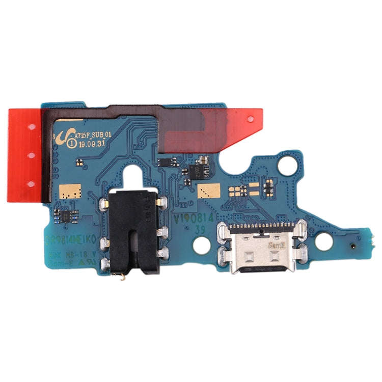 For Galaxy A71 SM-A715F Charging Port Board with IC, For Samsung Galaxy A71