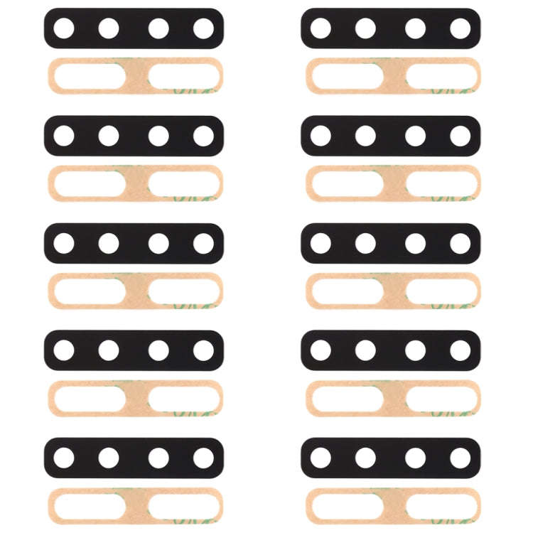 For Galaxy A9 (2018) A920F/DS 10pcs Back Camera Lens, For Galaxy A9 (2018)