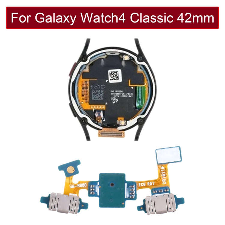 Original Power + Return + Microphone Flex Cable For Samsung Galaxy Watch4 Classic 42mm SM-R880 R8...