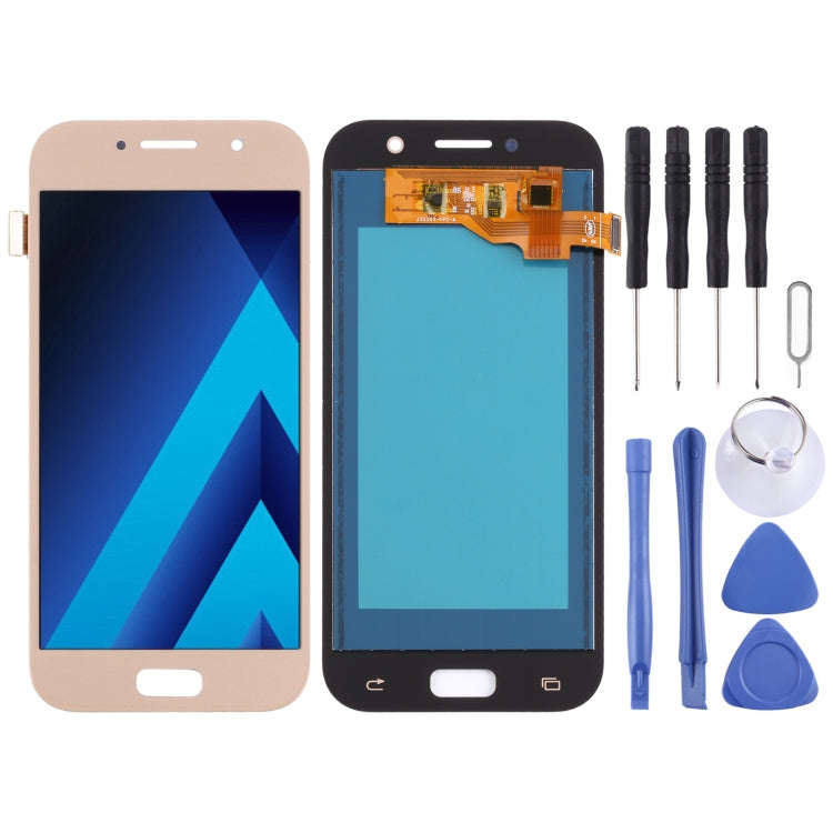 LCD Screen and Digitizer Full Assembly (TFT Material) for Galaxy A5 (2017), A520F, A520F/DS, A520...