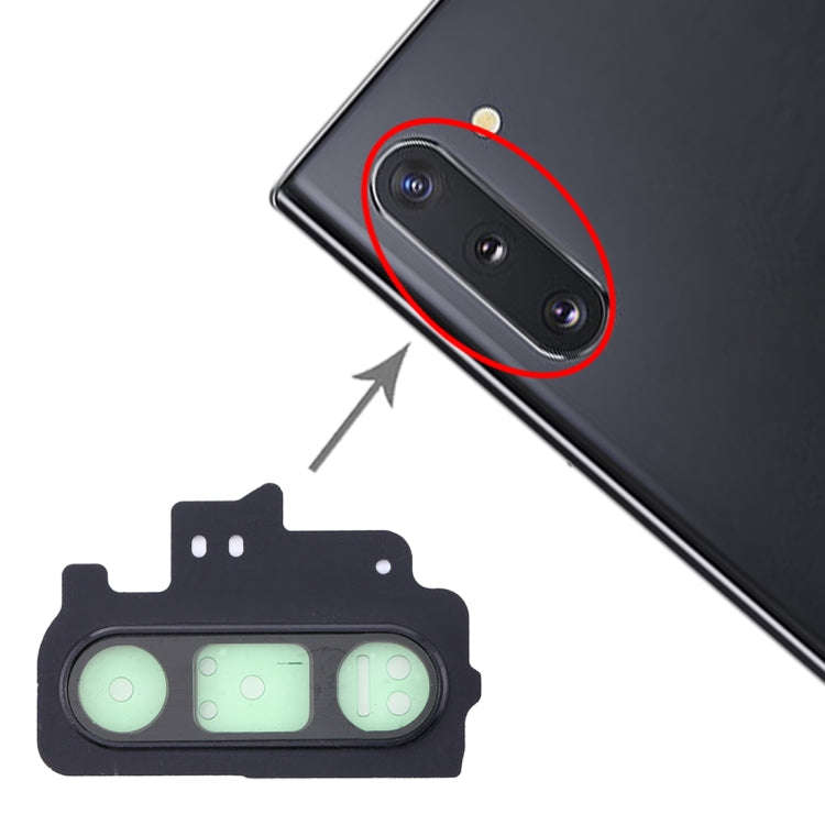For Galaxy Note 10 10pcs Camera Lens Cover, For Galaxy Note 10, For Galaxy Note 10 (Black)