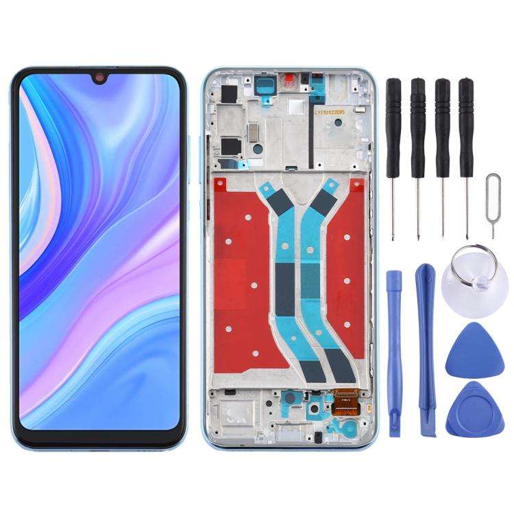 LCD Screen and Digitizer Full Assembly with Frame for Huawei Enjoy 10s, For Huawei Enjoy 10s(Brea...