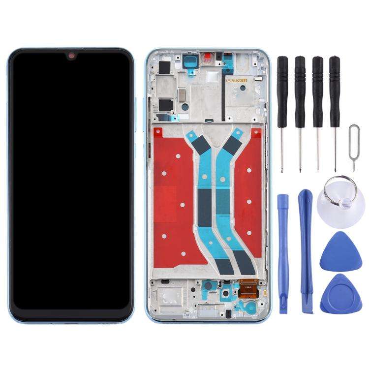 LCD Screen and Digitizer Full Assembly with Frame for Huawei Enjoy 10s, For Huawei Enjoy 10s(Brea...