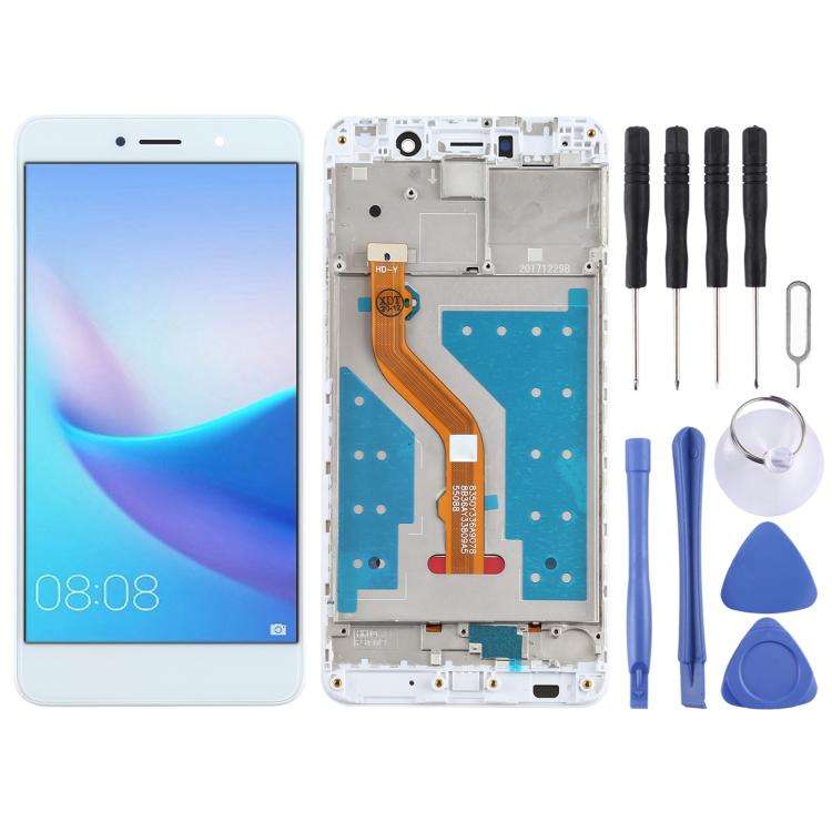 LCD Screen and Digitizer Full Assembly With Frame for Huawei Enjoy 7 Plus/Y7 Prime, For Huawei En...