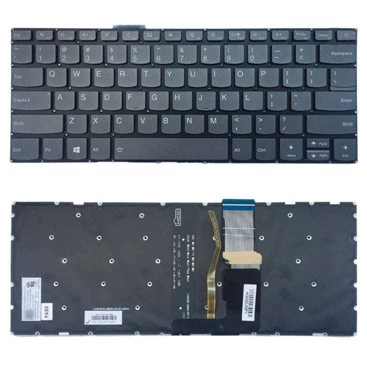 US Version Keyboard with Backlight for Lenovo IdeaPad 320-14isk 320-14ikb 320-14ast 320s-14ikb 32...