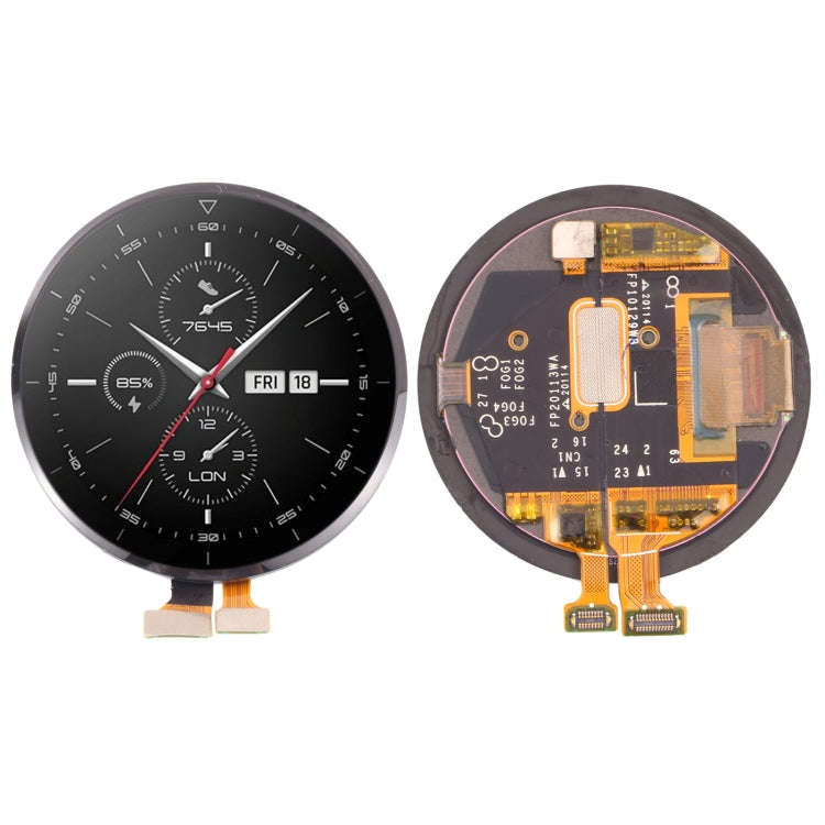 Original Sapphire Material LCD Screen and Digitizer Full Assembly for Huawei Watch GT 2 Pro VID-B...