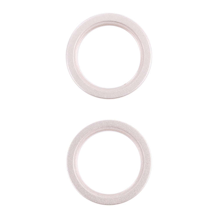 2 PCS Rear Camera Glass Lens Metal Outside Protector Hoop Ring for iPhone 13, For iPhone 13 (Outs...