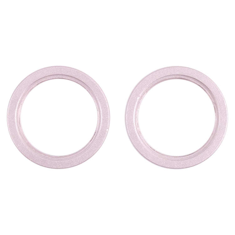 2 PCS Rear Camera Glass Lens Metal Outside Protector Hoop Ring for iPhone 13, For iPhone 13 (Outs...
