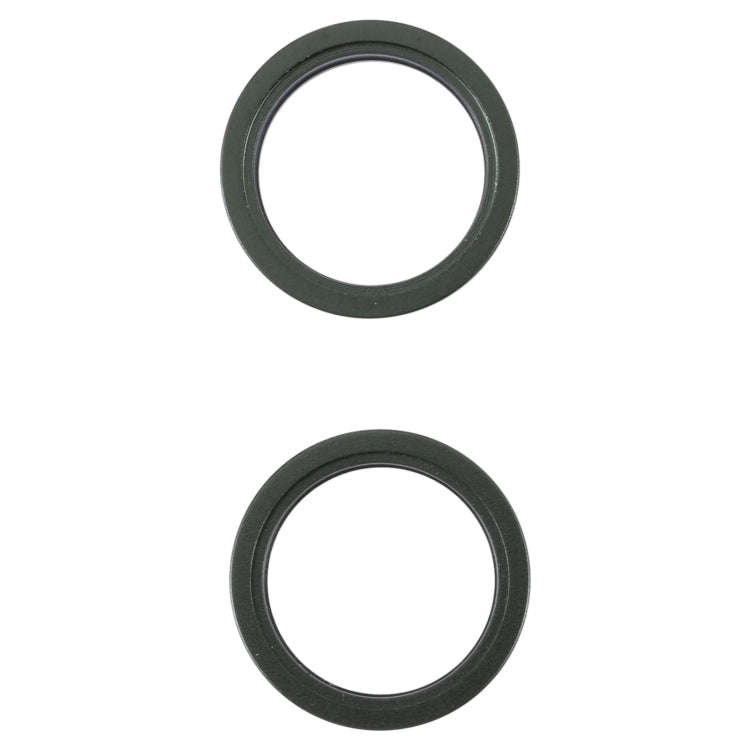 2 PCS Rear Camera Glass Lens Metal Outside Protector Hoop Ring for iPhone 13, For iPhone 13 (Outs...