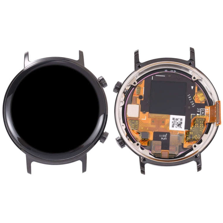 Original LCD Screen and Digitizer Full Assembly With Frame for Huawei Watch GT 2 42mm, For Huawei...