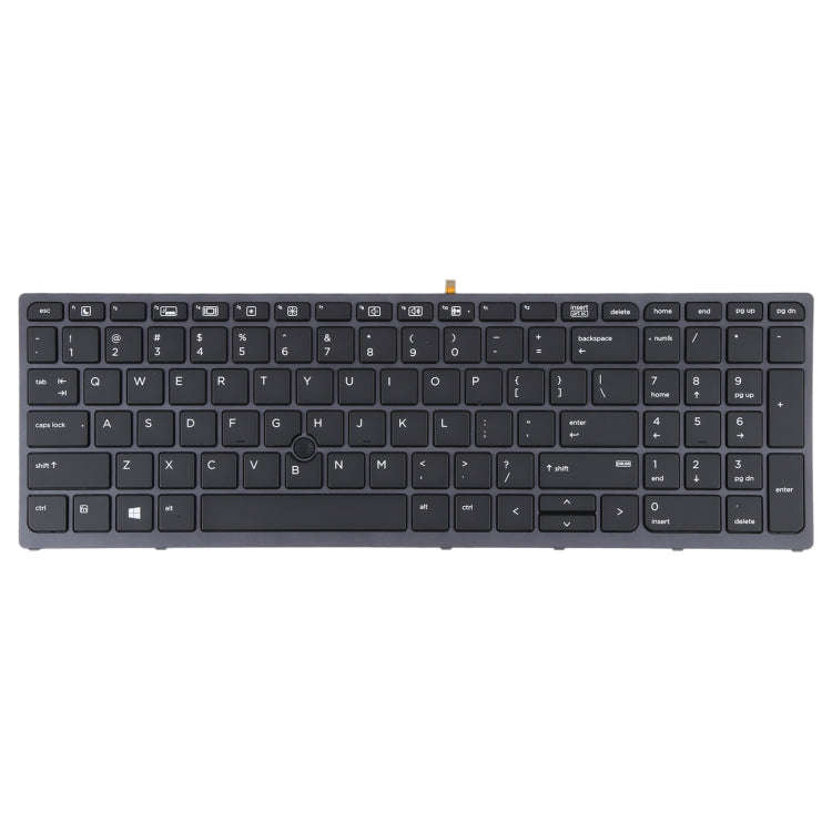 For HP ZBOOK 15 G3 17 G3 US Version Keyboard with Backlight and Pointing, For HP ZBOOK 15 G3