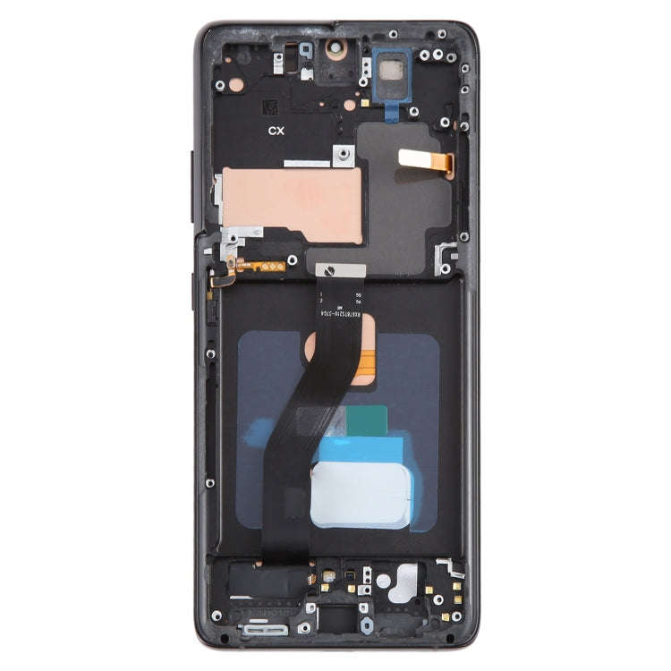 OLED LCD Screen For Samsung Galaxy S21 Ultra 5G SM-G998B Digitizer Full Assembly with Frame, For ...