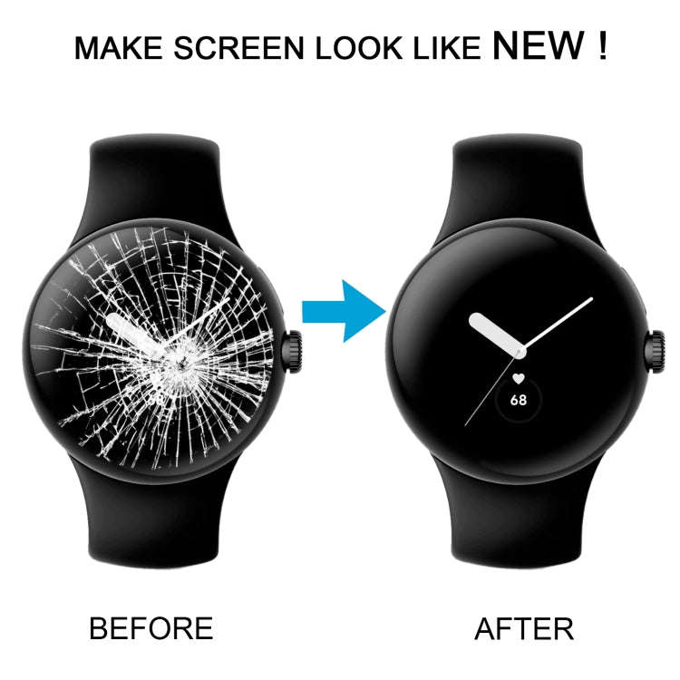 AMOLED LCD Screen With Digitizer Full Assembly For Google Pixel Watch 2022 GQF4C/GBZ4S/GWT9R 41mm...