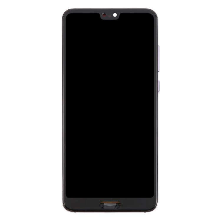 For Huawei P20 Pro TFT LCD Screen Digitizer Full Assembly with Frame, Not Supporting Fingerprint ...