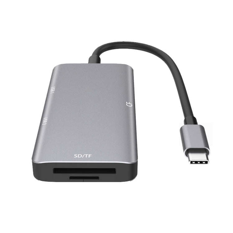 5 in 1 Data Read HUB Adapter with SD / TF / CF Card, Dual USB3.0 Ports, Dual USB3.0+SD / TF / CF ...