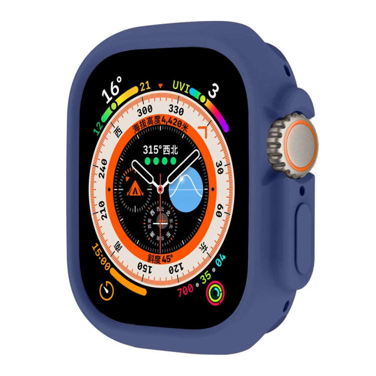 For Apple Watch Ultra 3 / 2 / 1 49mm ENKAY Solid Color Protective Soft TPU Frame Case