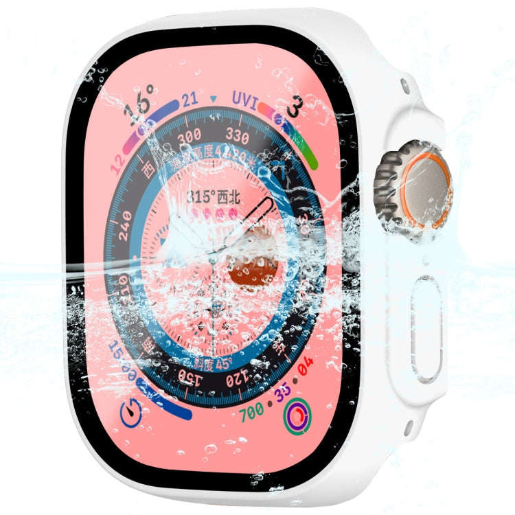 For Apple Watch Ultra 3 / 2 / 1 49mm ENKAY Hat-Prince Waterproof Full Coverage PC Frame + 9H Temp...