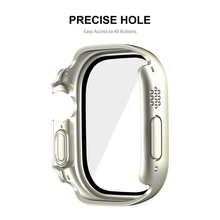 For Apple Watch Ultra 3 / 2 / 1 49mm ENKAY Hat-Prince Waterproof Full Coverage PC Frame + 9H Temp...