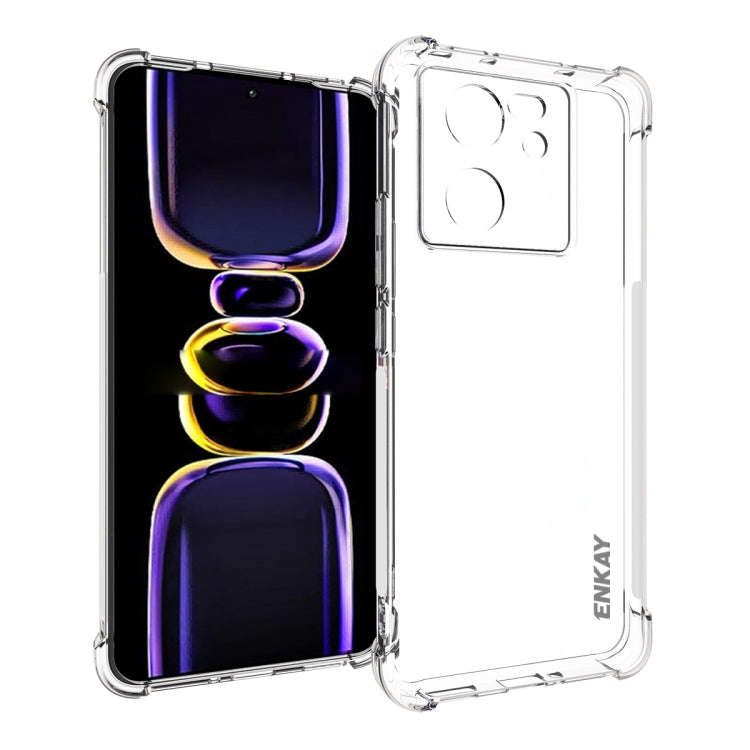 ENKAY Hat-Prince Transparent TPU Shockproof Phone Case, For Xiaomi 18 Pro Max 5G, For Xiaomi 18 P...