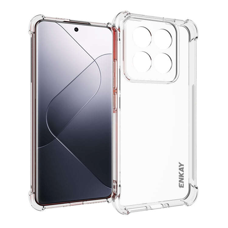 ENKAY Hat-Prince Transparent TPU Shockproof Phone Case, For Xiaomi 18 Pro Max 5G, For Xiaomi 18 P...
