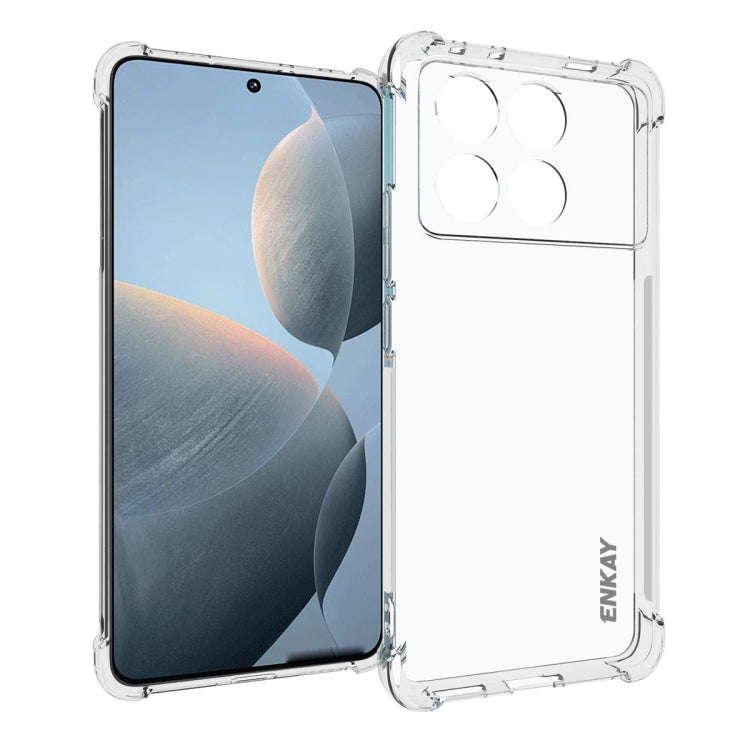 ENKAY Hat-Prince Transparent TPU Shockproof Phone Case, For Xiaomi 18 Pro Max 5G, For Xiaomi 18 P...