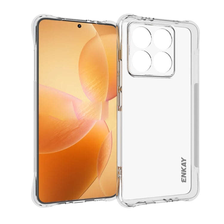ENKAY Hat-Prince Transparent TPU Shockproof Phone Case, For Xiaomi 18 Pro Max 5G, For Xiaomi 18 P...