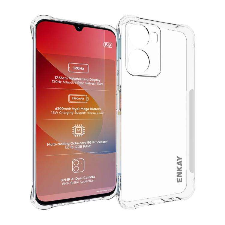 ENKAY Hat-Prince Transparent TPU Shockproof Phone Case, For Xiaomi 18 Pro Max 5G, For Xiaomi 18 P...