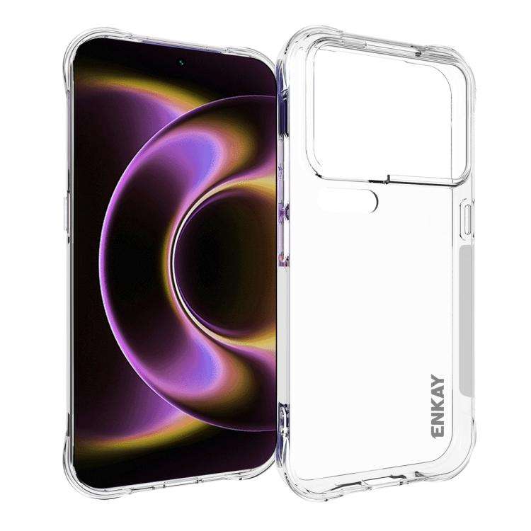 ENKAY Hat-Prince Transparent TPU Shockproof Phone Case, For Xiaomi 18 Pro Max 5G, For Xiaomi 18 P...