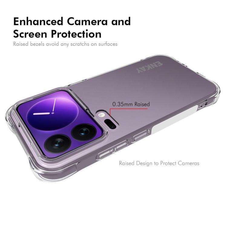 ENKAY Hat-Prince Transparent TPU Shockproof Phone Case, For Xiaomi 18 Pro Max 5G, For Xiaomi 18 P...
