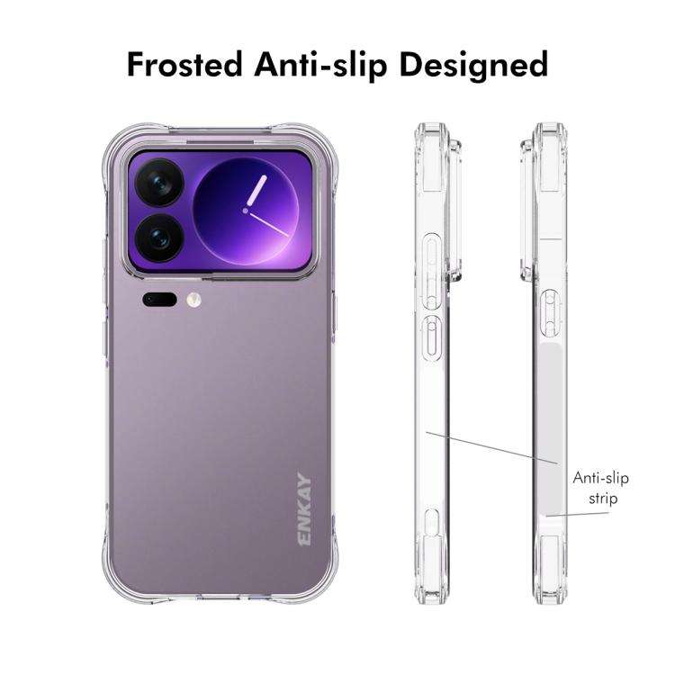ENKAY Hat-Prince Transparent TPU Shockproof Phone Case, For Xiaomi 18 Pro Max 5G, For Xiaomi 18 P...