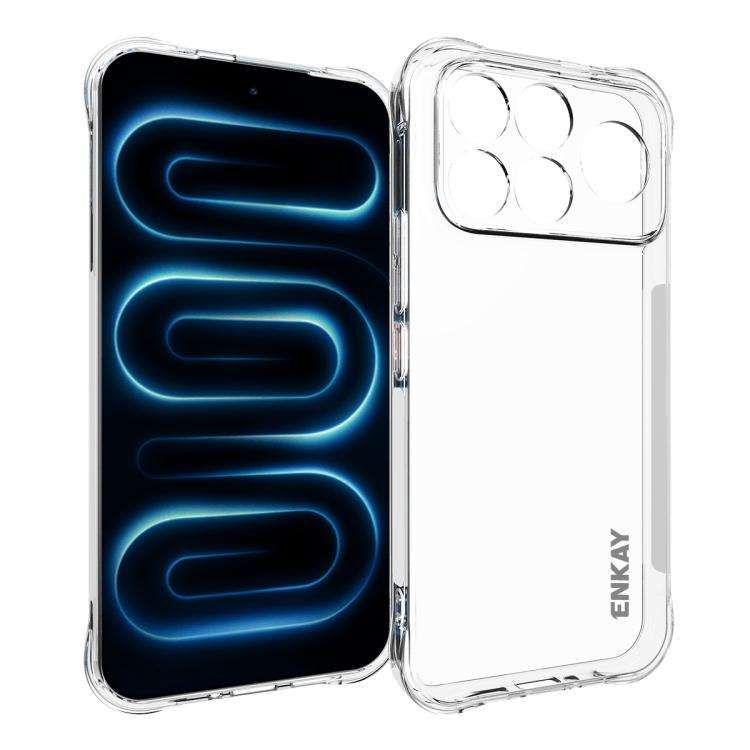 ENKAY Hat-Prince Transparent TPU Shockproof Phone Case, For Xiaomi 18 Pro Max 5G, For Xiaomi 18 P...