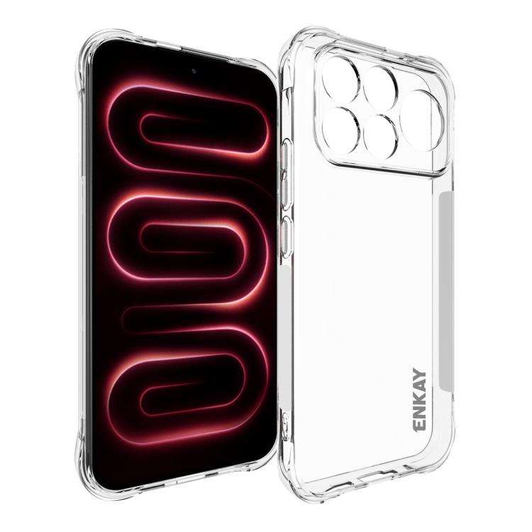 ENKAY Hat-Prince Transparent TPU Shockproof Phone Case, For Xiaomi 18 Pro Max 5G, For Xiaomi 18 P...