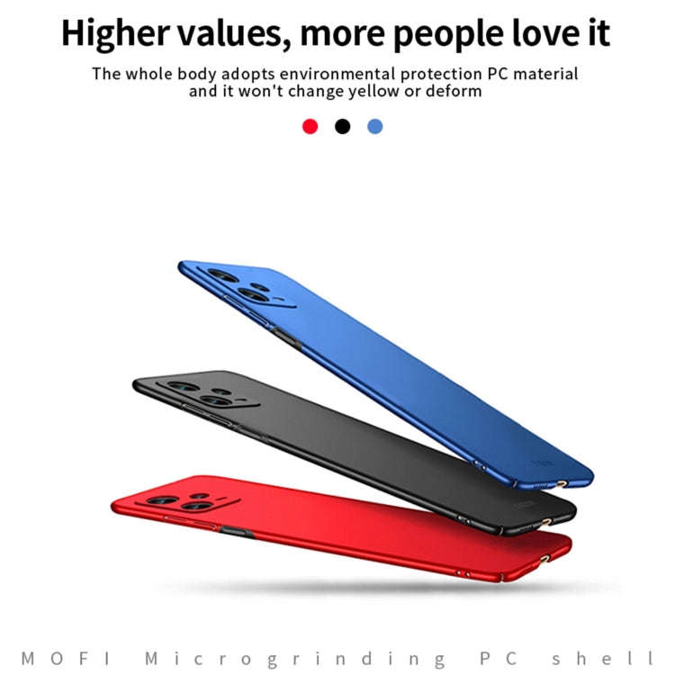 MOFI Micro-Frosted PC Ultra-thin Hard Phone Case, For Xiaomi Redmi Note 12 Pro 5G Global, For Xia...