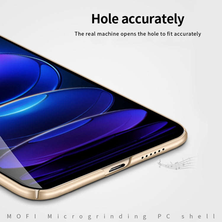MOFI Micro-Frosted PC Ultra-thin Hard Phone Case, For Xiaomi Redmi Note 12 Pro 5G Global, For Xia...