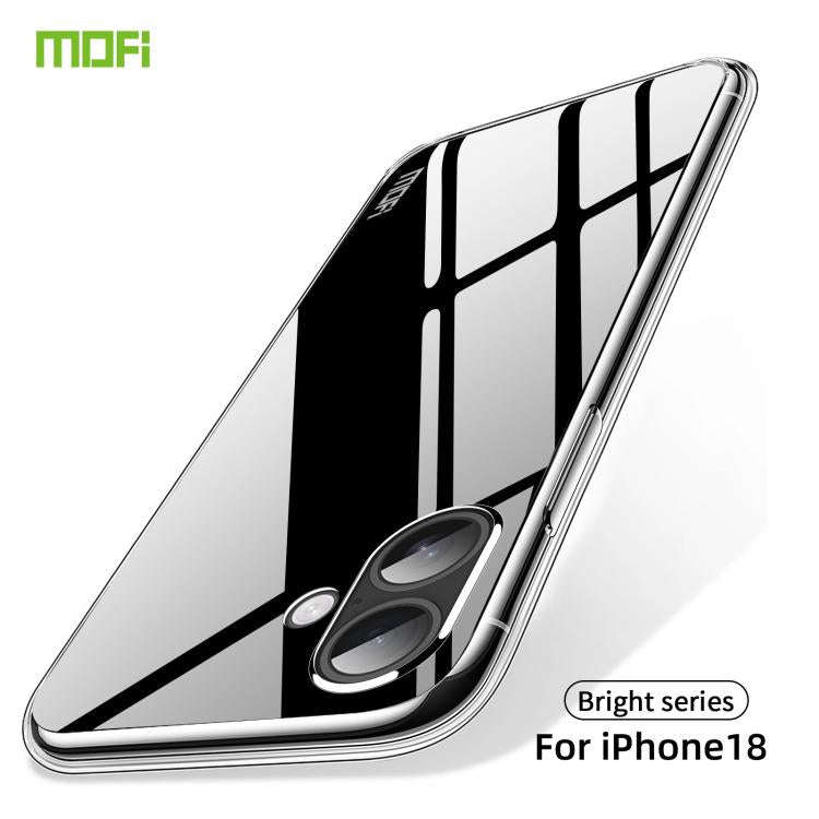 MOFI Ming Series Ultra-thin TPU Phone Case, For iPhone 18, For iPhone 18 Pro, For iPhone 18 Pro M...