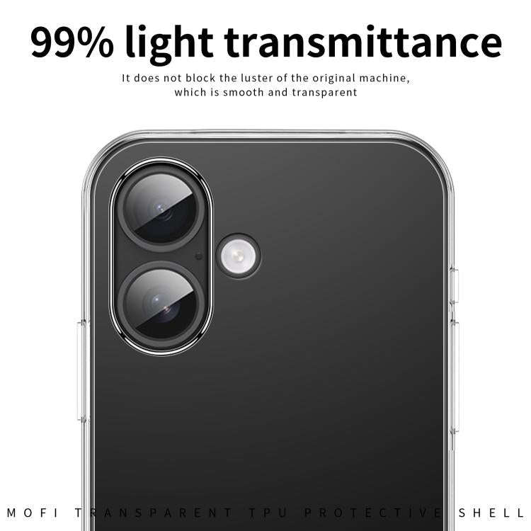 MOFI Ming Series Ultra-thin TPU Phone Case, For iPhone 18, For iPhone 18 Pro, For iPhone 18 Pro M...