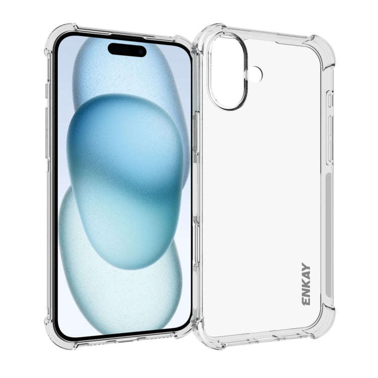 ENKAY Hat-Prince Transparent TPU Shockproof Phone Case, For iPhone 18 Pro / 17 Pro, For iPhone 18...