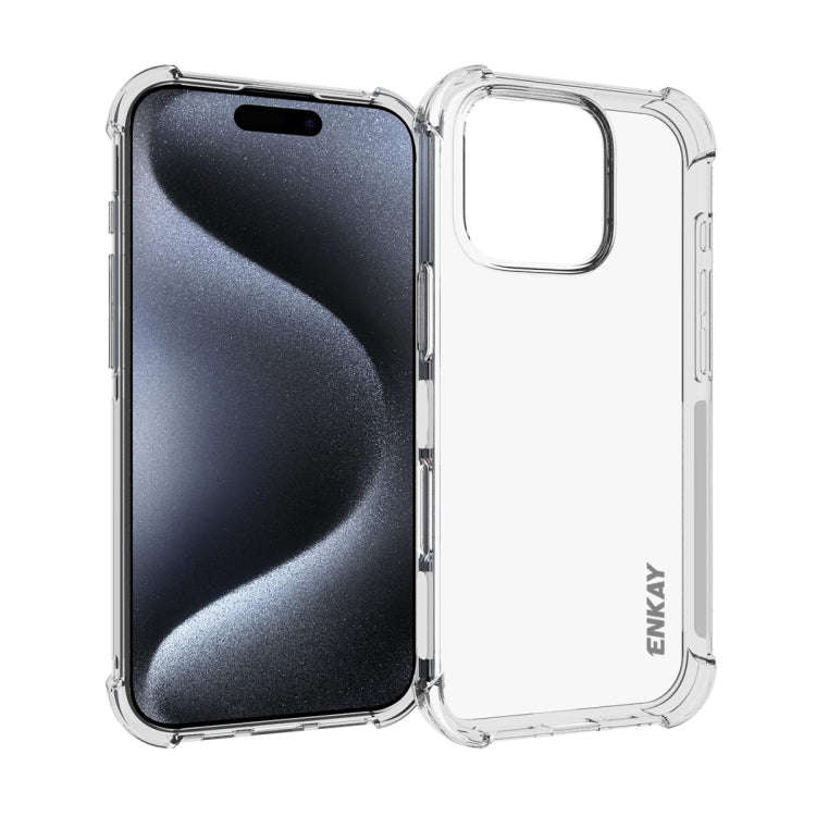 ENKAY Hat-Prince Transparent TPU Shockproof Phone Case, For iPhone 18 Pro / 17 Pro, For iPhone 18...