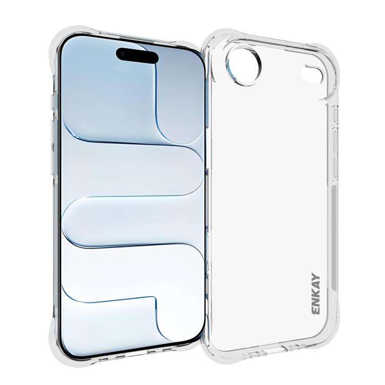 ENKAY Hat-Prince Transparent TPU Shockproof Phone Case, For iPhone 18 Pro / 17 Pro, For iPhone 18...