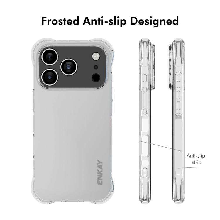 ENKAY Hat-Prince Transparent TPU Shockproof Phone Case, For iPhone 18 Pro / 17 Pro, For iPhone 18...