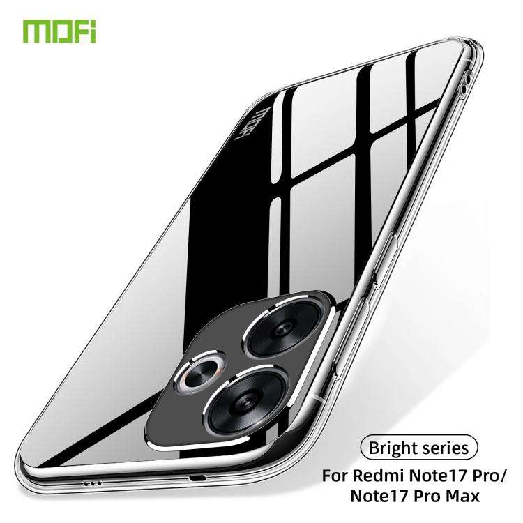 MOFI Ming Series Ultra-thin TPU Phone Case, For Redmi Note 17 Pro Global 163.5mm, For Xiaomi Poco...