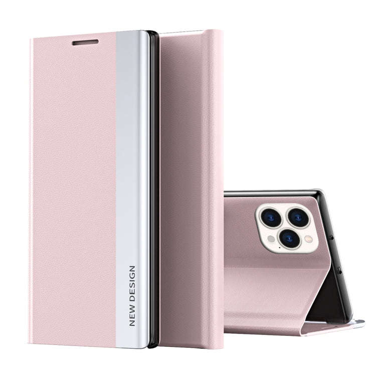 Side Electroplated Adsorption Leather Phone Case, For iPhone 17e / 16e, For iPhone 17 Pro Max, Fo...